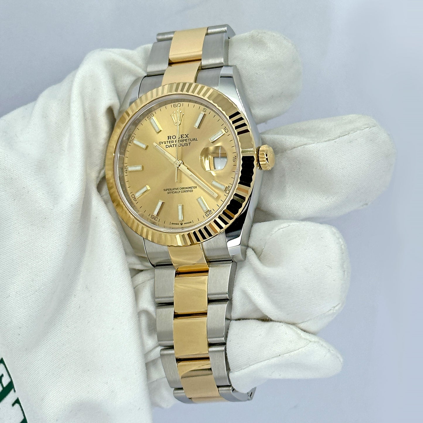 Rolex Datejust 41 Oystersteel and yellow gold Ref# 126333-0009