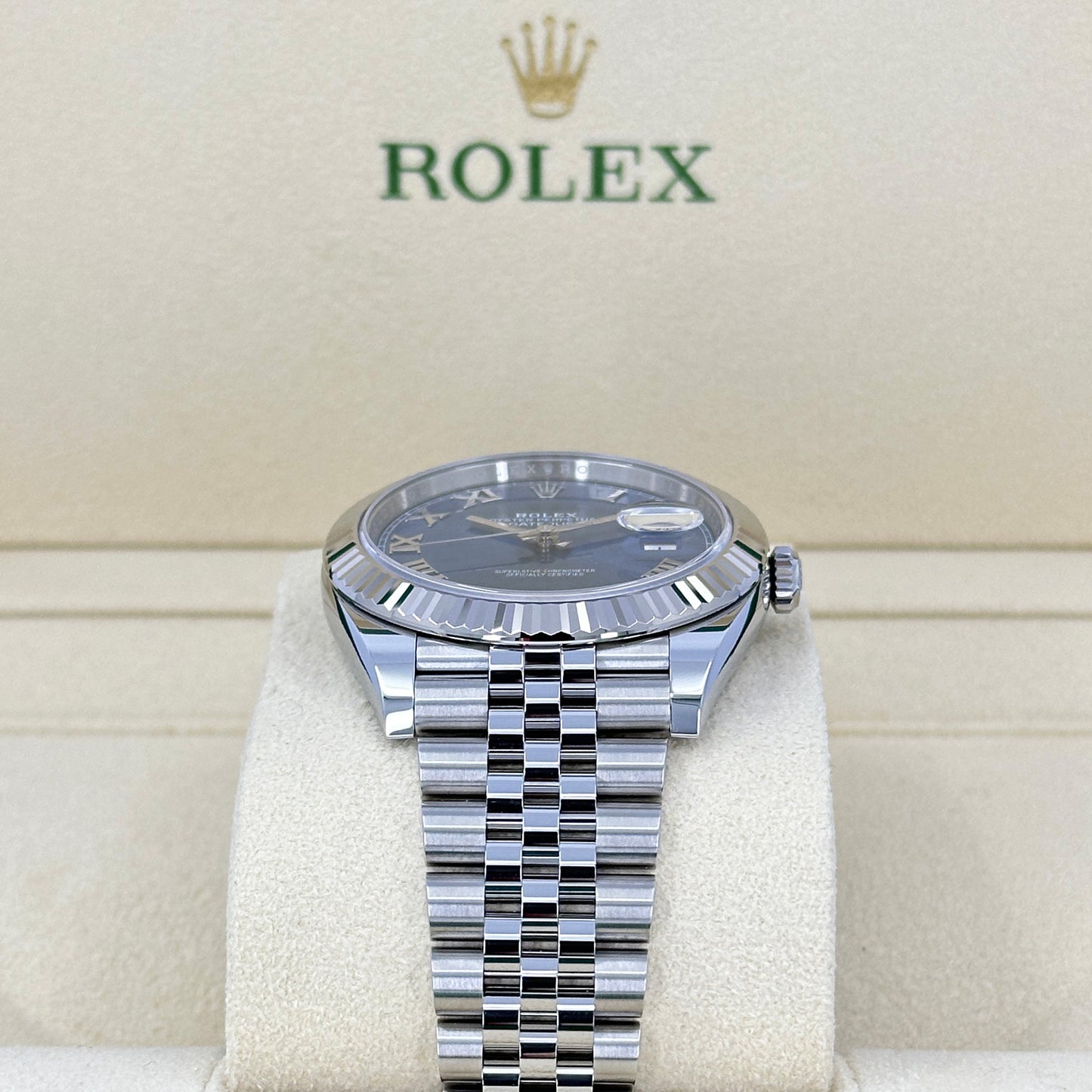Rolex Datejust 41, Stainless Steel and 18k White Gold, 41mm, Ref# 126334-0026