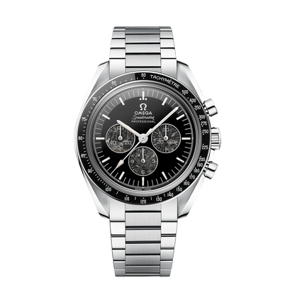 Unworn, Omega Speedmaster Calibre 321, Platinum, Chronograph, 42mm, Ref# 311.90.42.30.99.002, box and papers