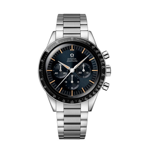 Unworn, Omega Speedmaster First Omega in Space, Co-Axial Chronograph, 39,7mm, Ref# 310.30.40.50.06.001, box and papers