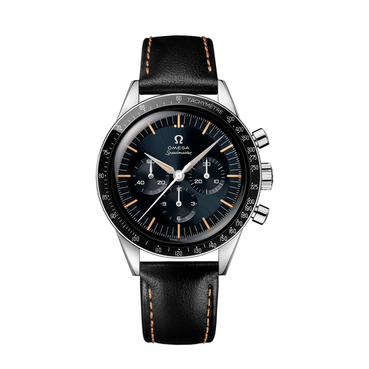 Unworn, Omega Speedmaster First Omega in Space, Co-Axial Chronograph, 39,7mm, Ref# 310.32.40.50.06.001, box and papers