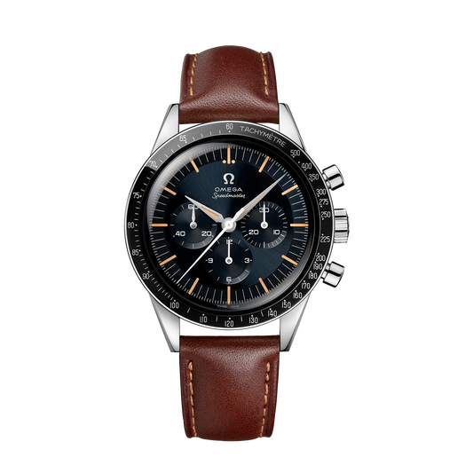 Unworn, Omega Speedmaster First Omega in Space, Co-Axial Chronograph, 39,7mm, Ref# 310.32.40.50.06.002, box and papers