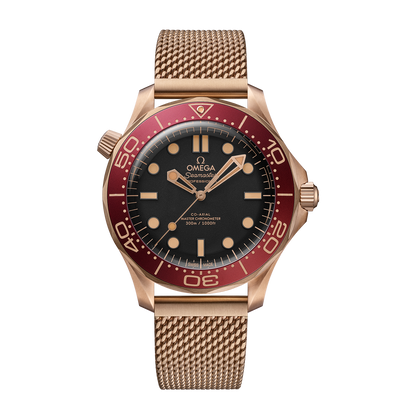 Unworn, Omega Seamaster Diver 300m, 18k Bronze Gold, 42mm, Ref# 210.90.42.20.01.003, box and papers