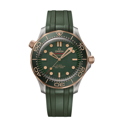 Unworn, Omega Seamaster Diver 300m, Titanium and OMEGA’s exclusive 9K Bronze Gold, 42mm, Ref# 210.92.42.20.10.001, box and papers