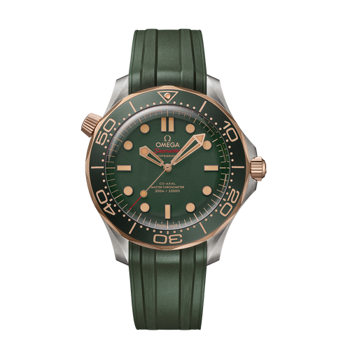 Unworn, Omega Seamaster Diver 300m, Titanium and OMEGA’s exclusive 9K Bronze Gold, 42mm, Ref# 210.92.42.20.10.001, box and papers