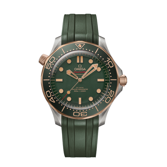 Unworn, Omega Seamaster Diver 300m, Titanium and OMEGA’s exclusive 9K Bronze Gold, 42mm, Ref# 210.92.42.20.10.001, box and papers