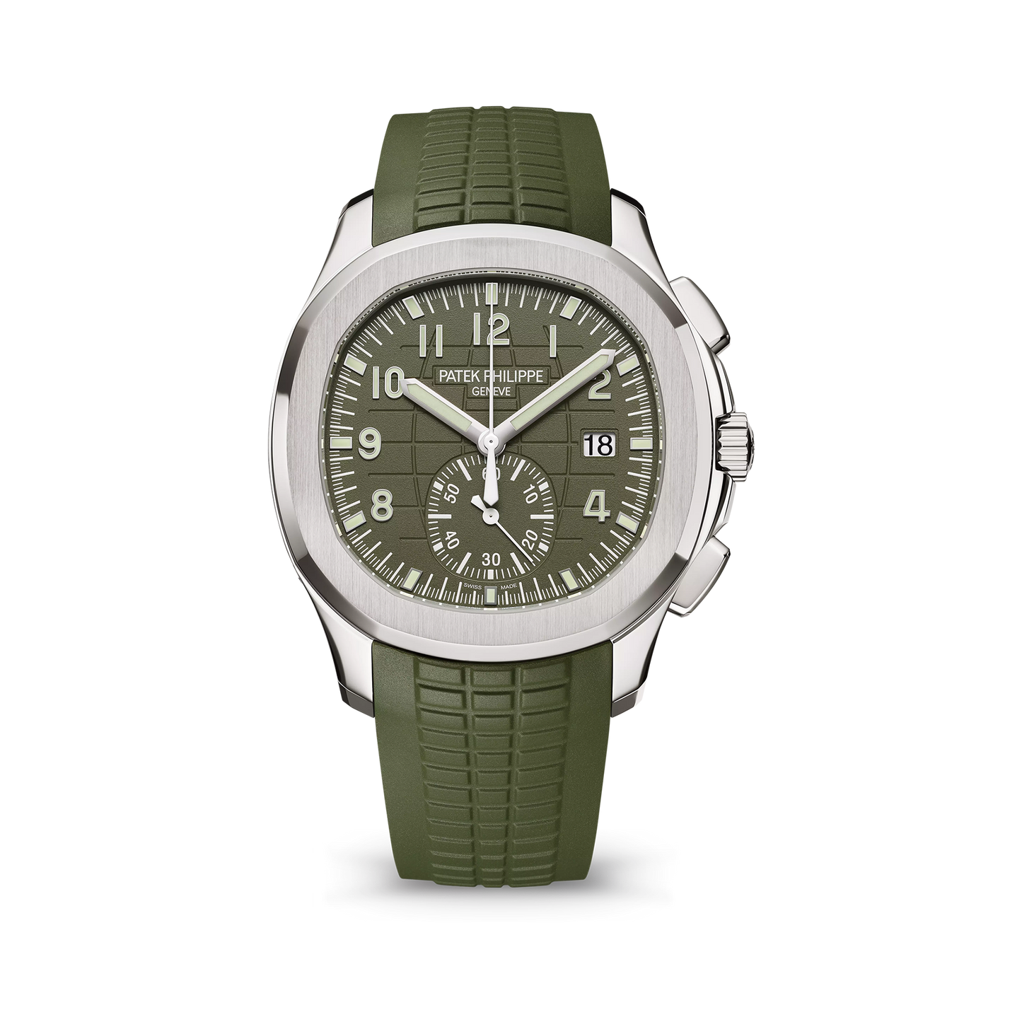 Patek Philippe Aquanaut Chronograph, 18k White Gold, 42,2mm, Ref# 5968G-010