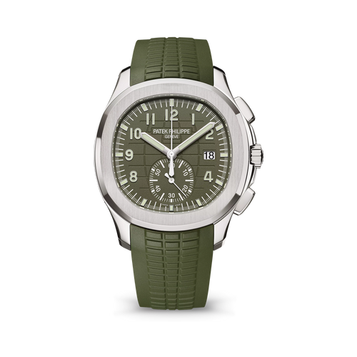 Patek Philippe Aquanaut Chronograph, 18k White Gold, 42,2mm, Ref# 5968G-010
