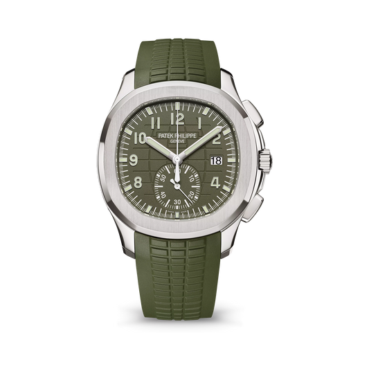 Patek Philippe Aquanaut Chronograph, 18k White Gold, 42,2mm, Ref# 5968G-010