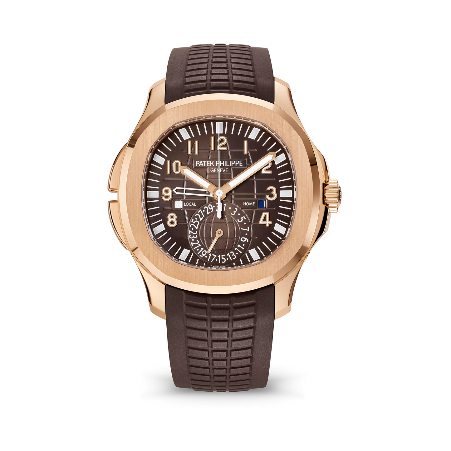 Patek Philippe Aquanaut Travel Time, 18k Rose Gold, 40,8mm, Ref# 5164R-001