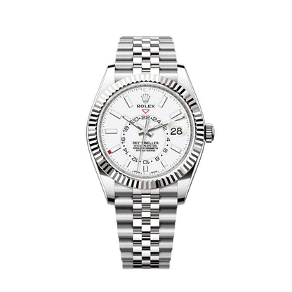 Rolex Sky-Dweller 42mm, Oystersteel and 18k White Gold, Ref# 326934-0002