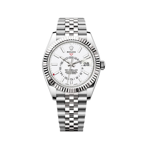 Rolex Sky-Dweller 42mm, Oystersteel and 18k White Gold, Ref# 326934-0002