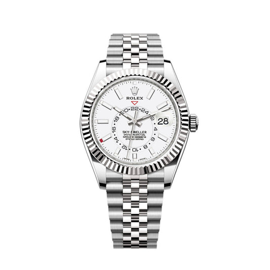 Rolex Sky-Dweller 42mm, Oystersteel and 18k White Gold, Ref# 326934-0002