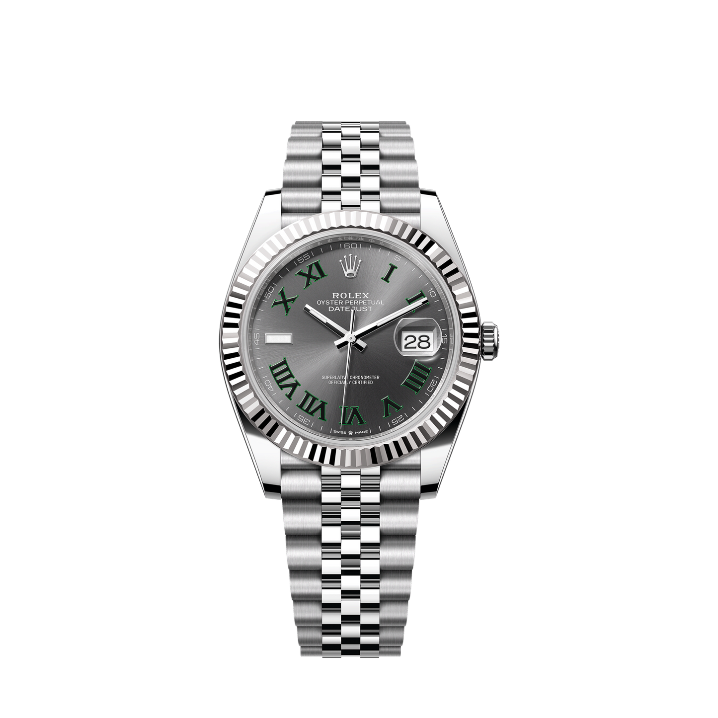 Rolex Datejust 41, Stainless Steel and 18k White Gold, 41mm, Ref# 126334-0022
