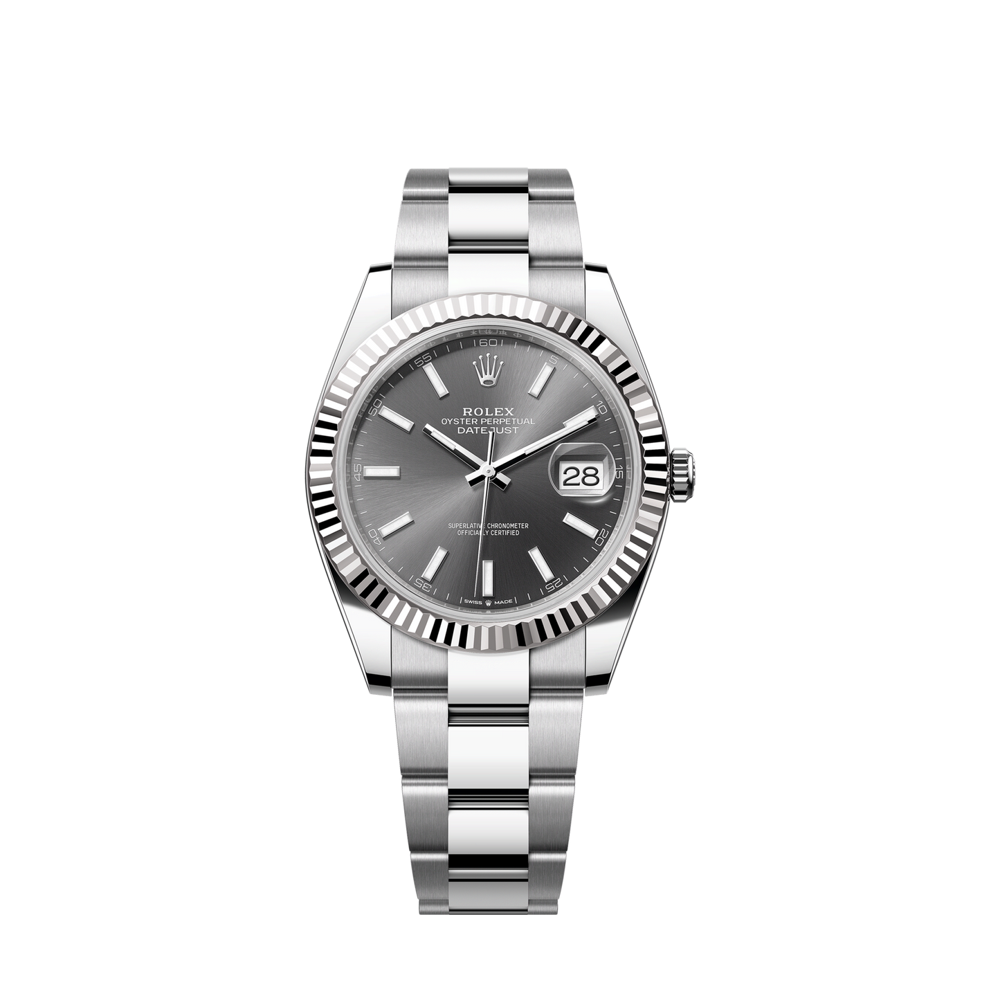 Rolex Datejust 41, Stainless Steel and 18k White Gold, 41mm, Ref# 126334-0013