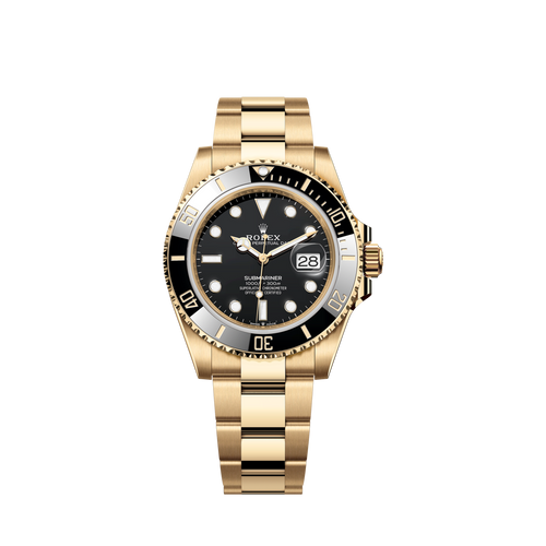 Rolex Submariner Date, 18k Yellow Gold, 41mm, Ref# 126618ln-0002