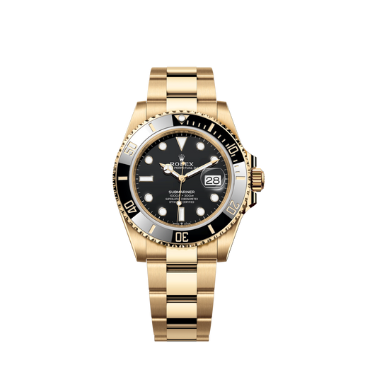 Rolex Submariner Date, 18k Yellow Gold, 41mm, Ref# 126618ln-0002