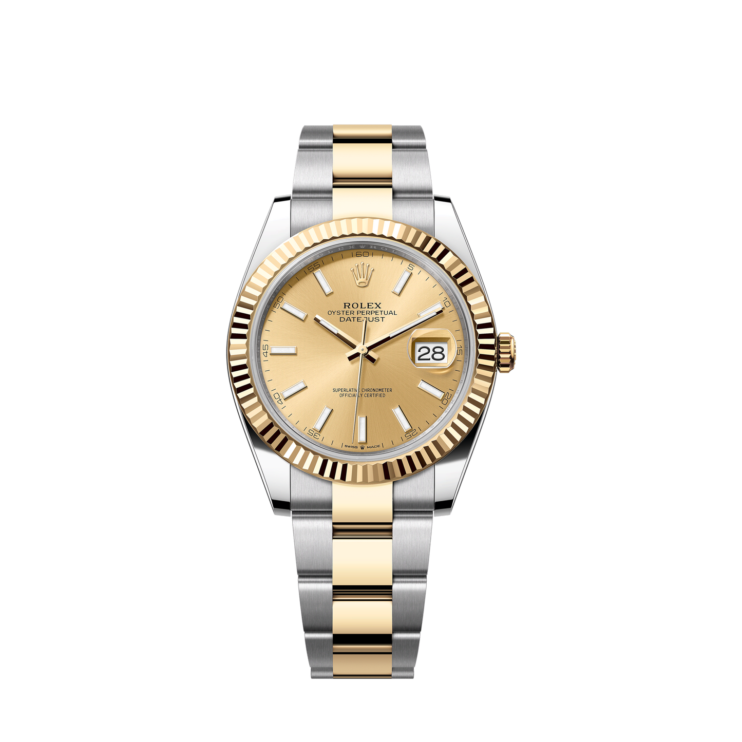 Rolex Datejust 41 Oystersteel and yellow gold Ref# 126333-0009