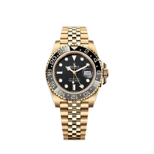 Rolex GMT-Master II, 40mm, 18k Yellow Gold, Ref# 126718GRNR-0001