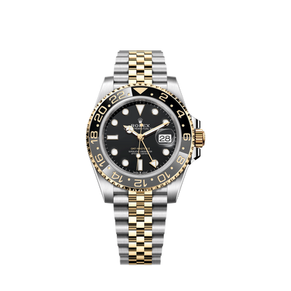 Rolex GMT-Master II, 40mm, Oystersteel and 18k Yellow Gold, Ref# 126713GRNR-0001