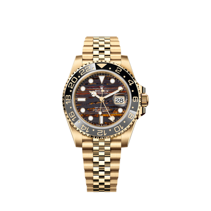 Unworn 2025, Rolex GMT-Master II, 18k Yellow Gold, 40mm, Ref# 126718grnr-0002, box & papers