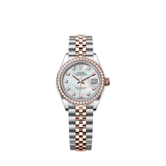Rolex Lady-Datejust 28, Oystersteel and 18k Everose Gold, Ref# 279381RBR-0013