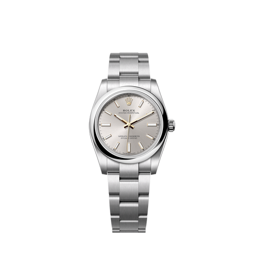 Rolex Oyster Perpetual 34 Oystersteel Ref# 124200-0001