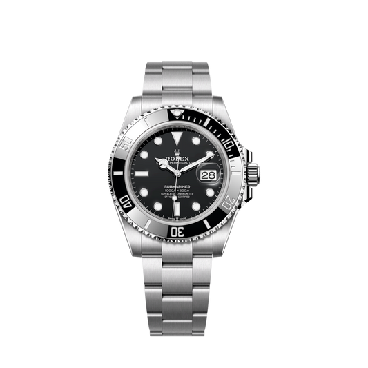 Rolex, Submariner Date 41, Stainless Steel, Black Ceramic, Black dial, 41mm, Oyster, Ref# 126610ln-0001