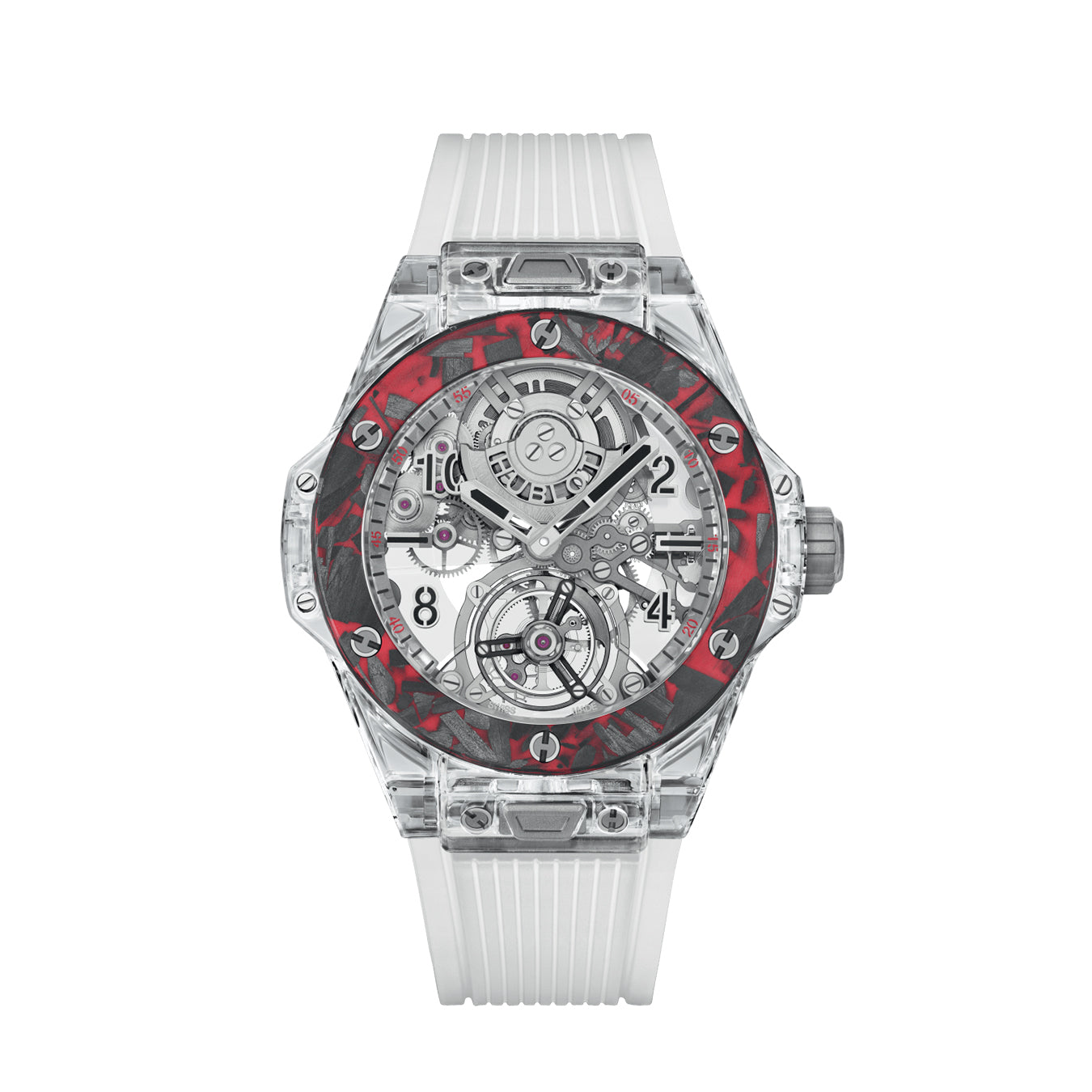 Hublot Big Bang Tourbillon Automatic Sapphire Las Vegas Boutique, 45mm, Ref# 419.JQV.0113.RT.LVB23