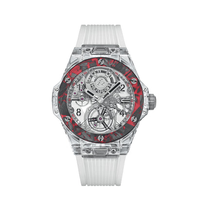 Hublot Big Bang Tourbillon Automatic Sapphire Las Vegas Boutique, 45mm, Ref# 419.JQV.0113.RT.LVB23