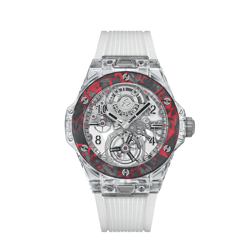 Hublot Big Bang Tourbillon Automatic Sapphire Las Vegas Boutique, 45mm, Ref# 419.JQV.0113.RT.LVB23