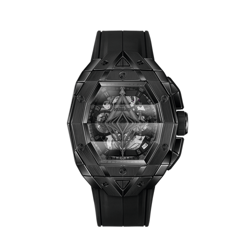 Hublot, Spirit of Big Bang Sang Bleu All Black, Ceramic, 42mm, Limited Edition, Ref# 648.CX.0114.RX.MXM23