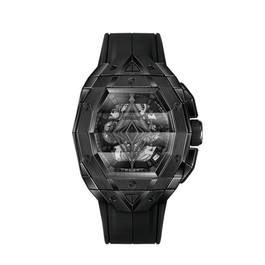Hublot, Spirit of Big Bang Sang Bleu All Black, Ceramic, 42mm, Limited Edition, Ref# 648.CX.0114.RX.MXM23