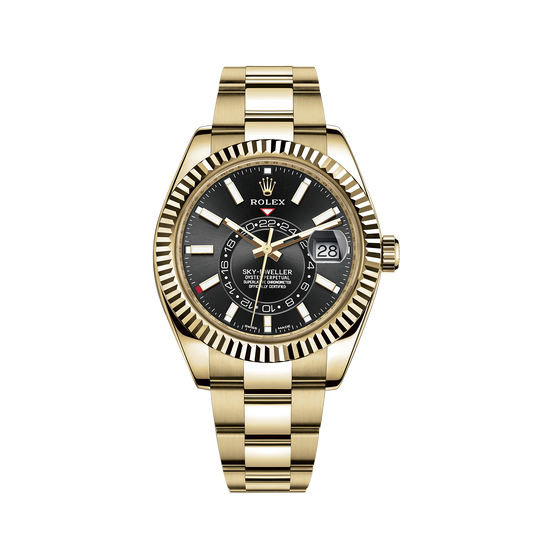 Rolex Sky-Dweller 42mm, 18k Yellow Gold, Ref# 326938-0004