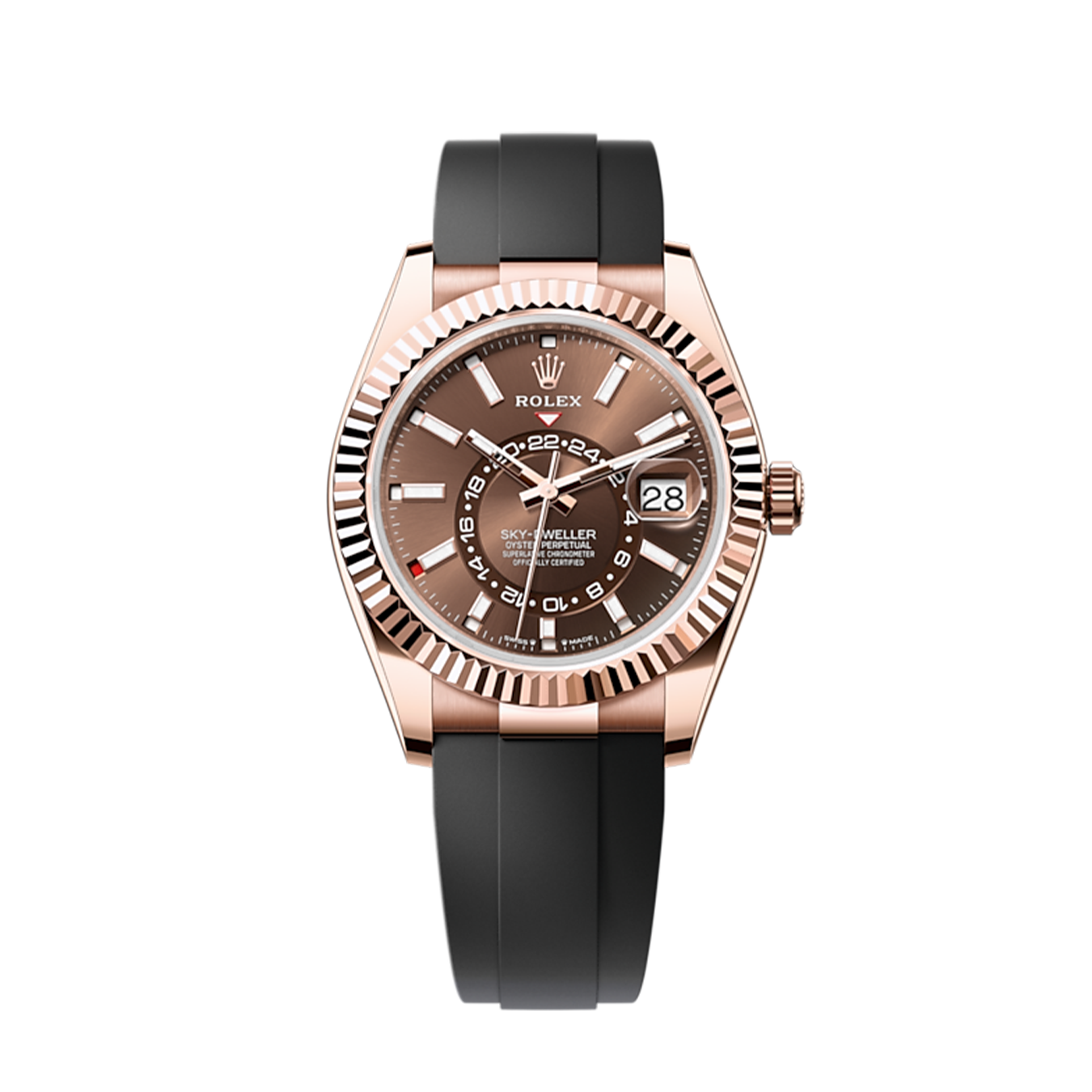 Rolex Sky-Dweller, 42mm, 18k Everose Gold, Ref# 336235-0002