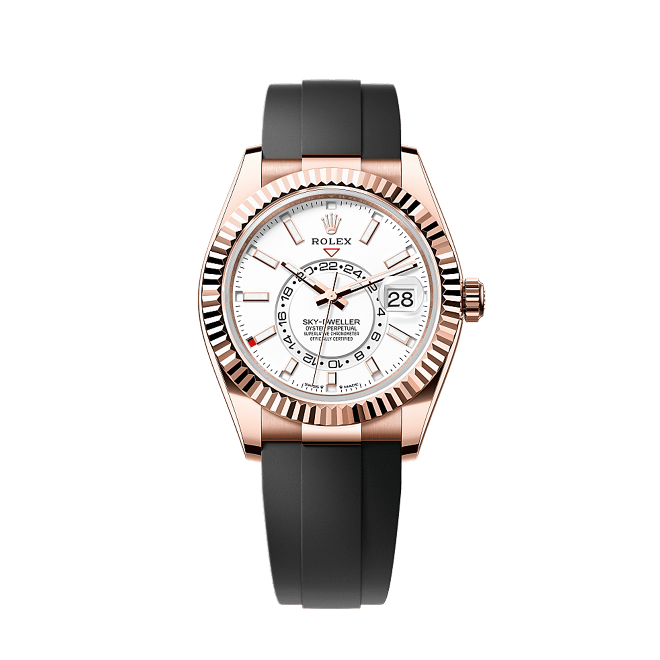 Rolex Sky-Dweller, 42mm, 18k Everose Gold, Ref# 336235-0003