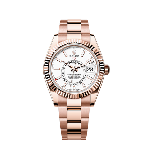 Rolex Sky-Dweller, 42mm, 18k Everose Gold, Ref# 336935-0003