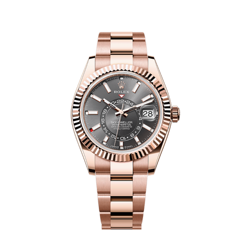 Rolex Sky-Dweller, 42mm, 18k Everose Gold, Ref# 336935-0004