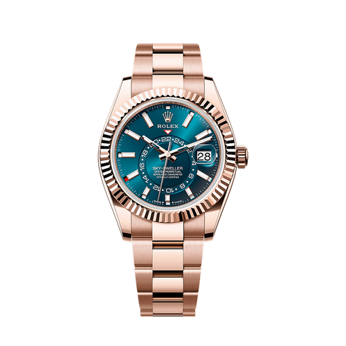 Rolex Sky-Dweller, 42mm, 18k Everose Gold, Ref# 336935-0001