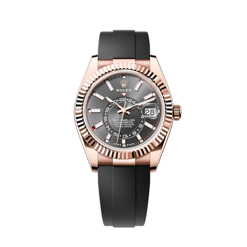 Rolex Sky-Dweller, 42mm, 18k Everose Gold, Ref# 336235-0004