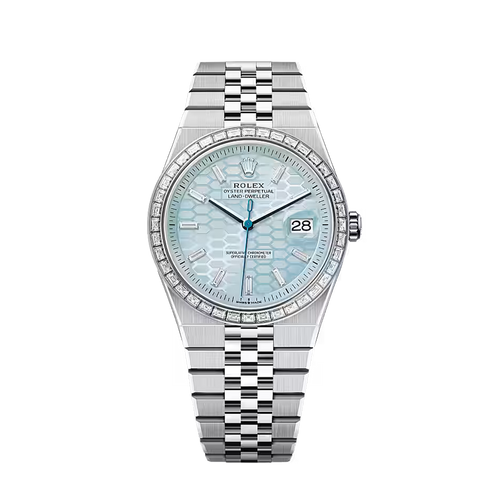 Rolex Land-Dweller 40mm Oyster Platinum & Diamonds M127386TBR-0001