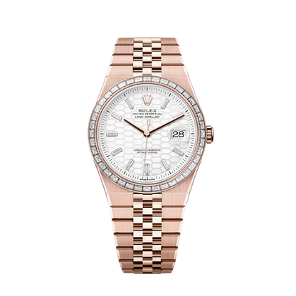 Rolex Land-Dweller 40mm Oyster Everose Gold & Diamonds M127385TBR-0003