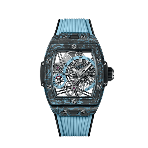 Hublot, Spirit of Big Bang Tourbillon Carbon Sky Blue 42mm, Limited Edition, Ref# 645.QL.5117.RX