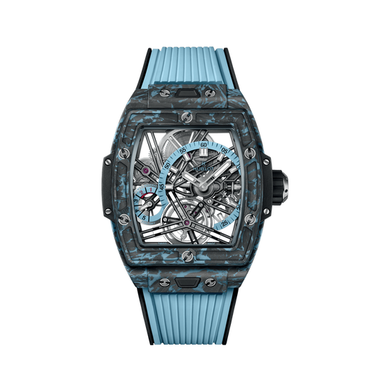 Hublot, Spirit of Big Bang Tourbillon Carbon Sky Blue 42mm, Limited Edition, Ref# 645.QL.5117.RX