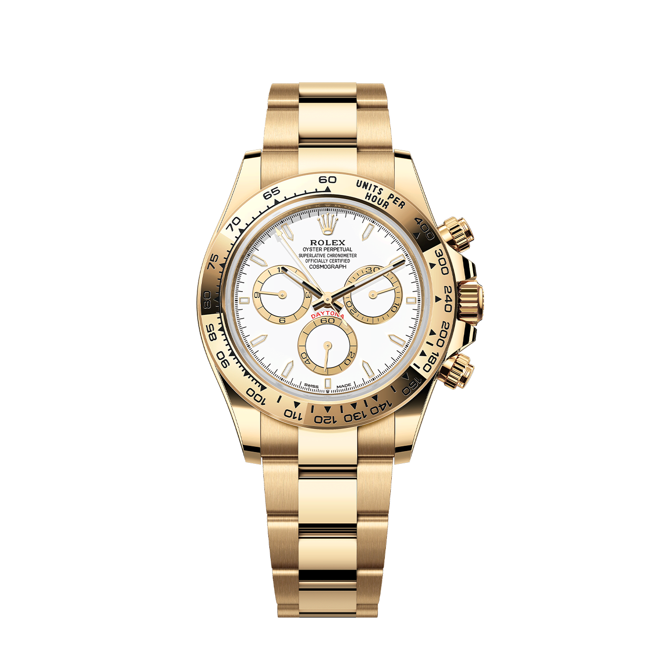 Rolex Cosmograph Daytona 40mm, 18k Yellow Gold, Ref# 126508-0001