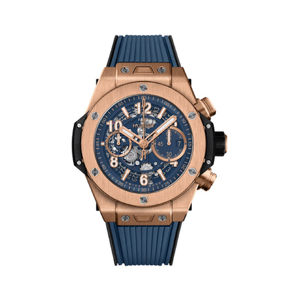 Hublot Big Bang, Unico King Gold Blue, 44mm, Ref# 421.OX.5180.RX, Unworn 2024