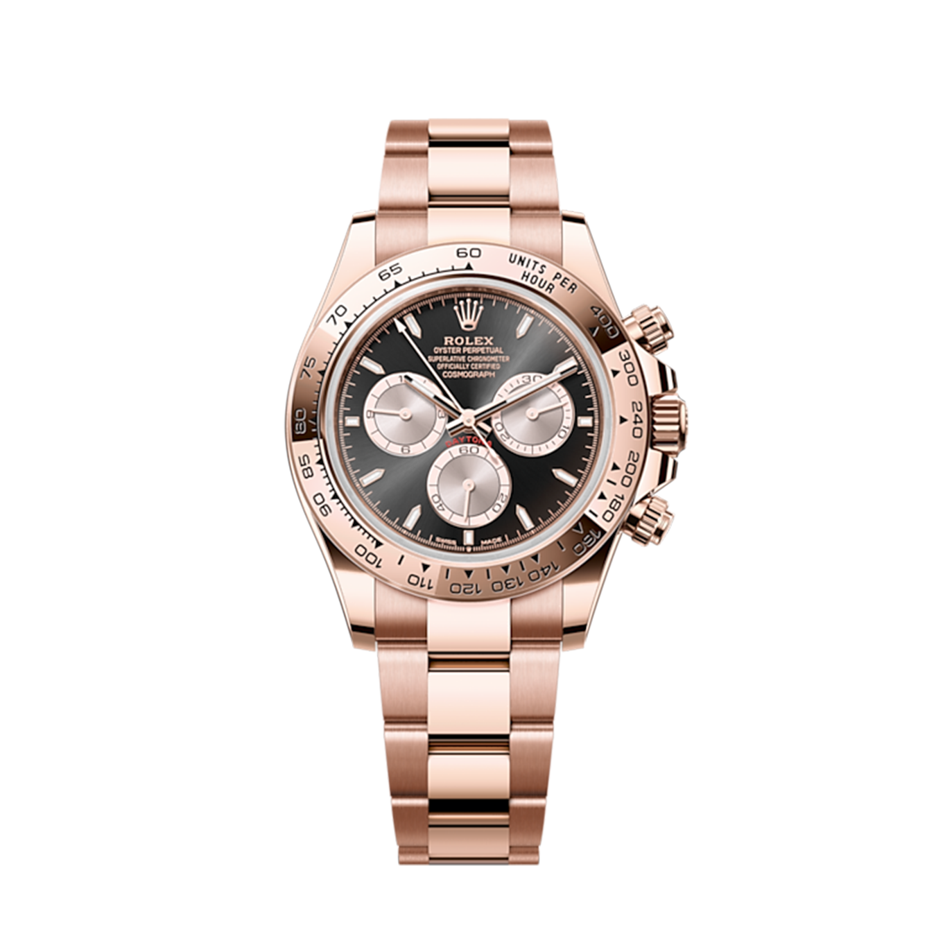Rolex Cosmograph Daytona 40mm, 18k Everose Gold, Ref# 126505-0001