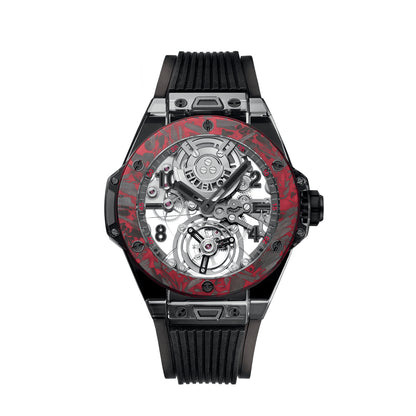 Hublot Big Bang Tourbillon Automatic Black Sapphire Las Vegas Boutique, 45mm, Ref# 419.JBV.0113.RT.LVB23