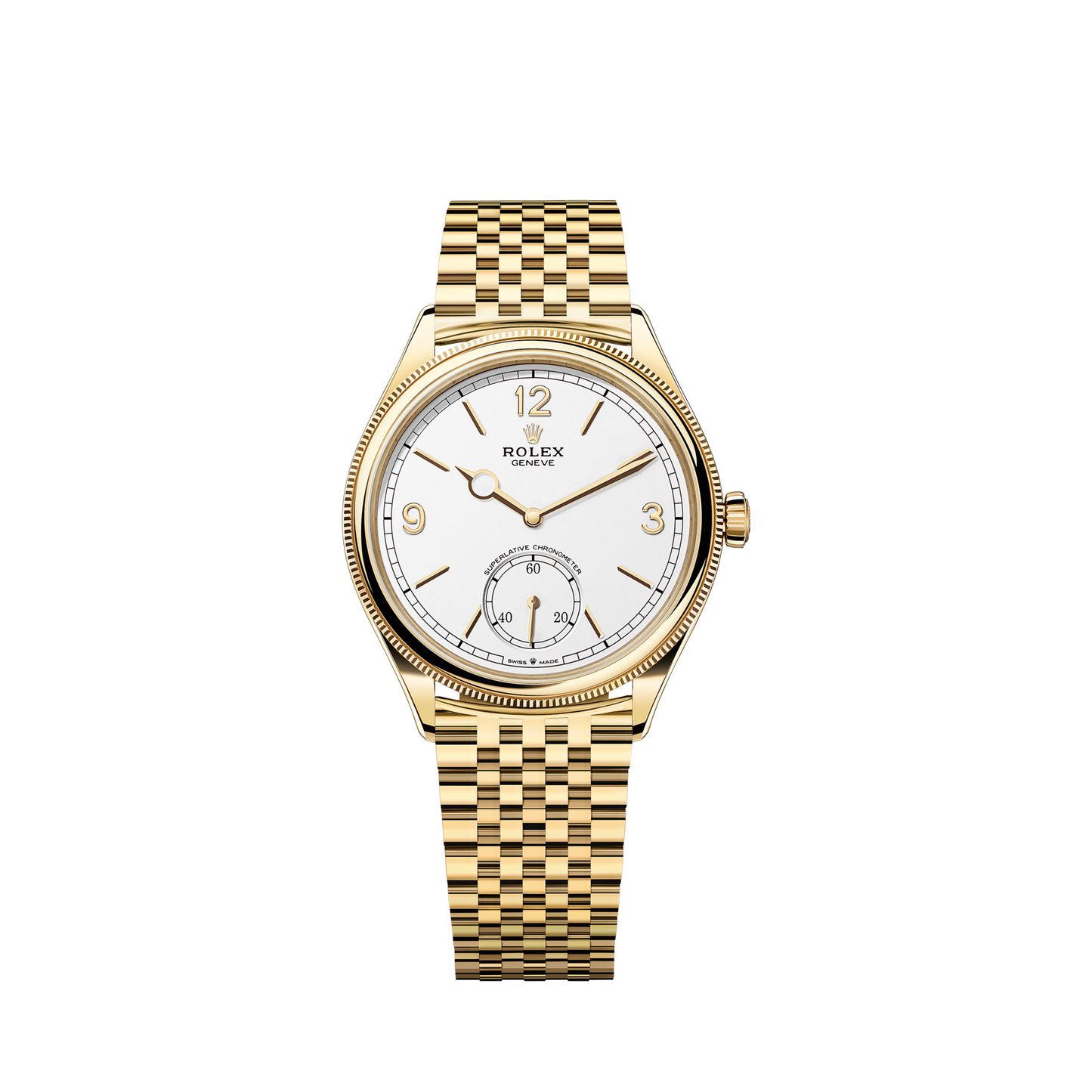 Unworn 2025, Rolex Perpetual 1908, 18k Yellow Gold, 39mm, Ref# 52508-0008, box and papers