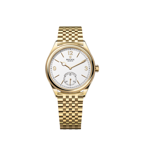 Unworn 2025, Rolex Perpetual 1908, 18k Yellow Gold, 39mm, Ref# 52508-0008, box and papers